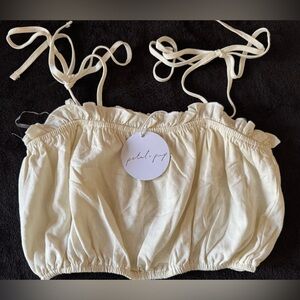 Petal and Pup Crop Top